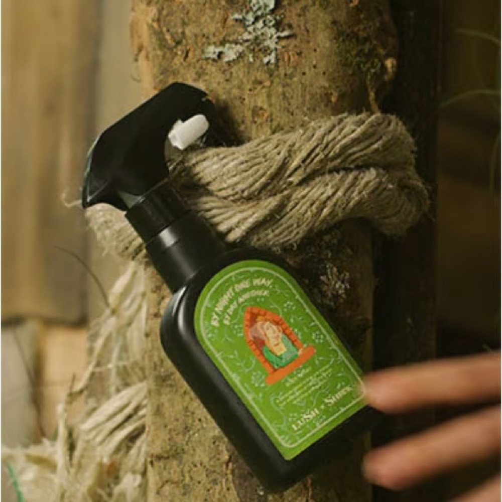 Lush x Shrek "By Night One Way, By Day Another" Body Mist NWT — Limited Edition